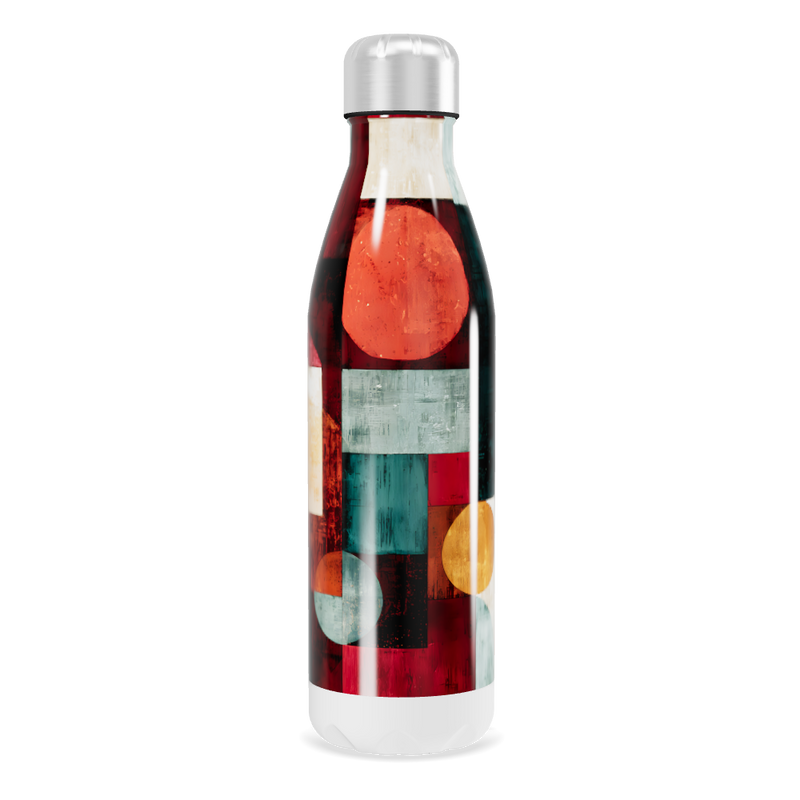 Garrafa Inox Estampada Colorida