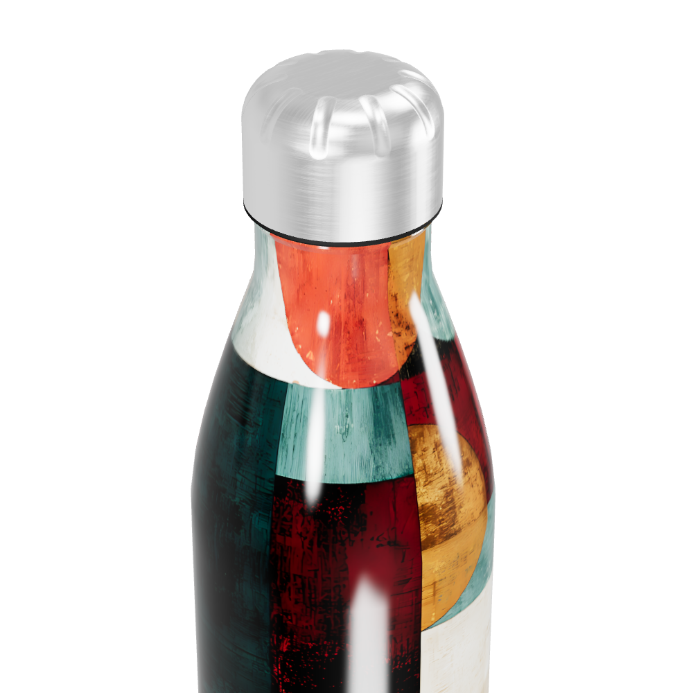 Garrafa Inox Estampada Colorida