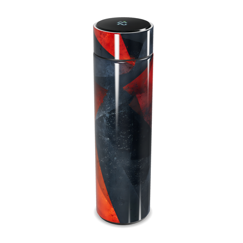 Garrafa Térmica Touch - Estampa Colorida Inox