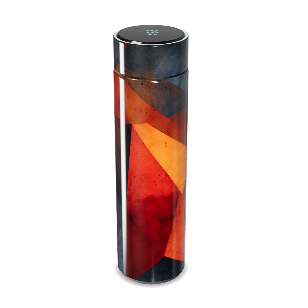 Garrafa Térmica Touch - Estampa Colorida Inox