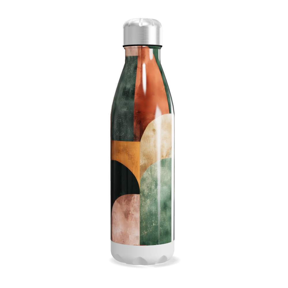 Garrafa Inox Estampada - Multicolorida