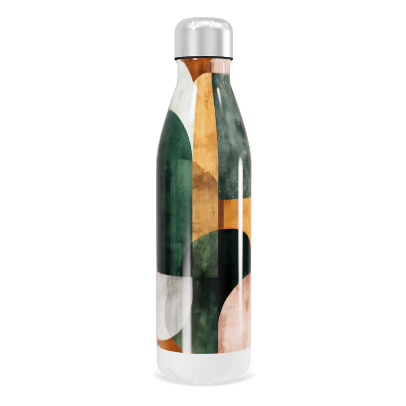 Garrafa Inox Estampada - Multicolorida