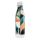 Garrafa Inox - Estampa Geométrica Colorida