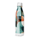 Garrafa Inox - Estampa Geométrica Colorida