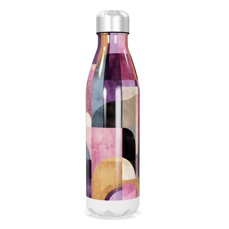 Garrafa Inox - Estampada Multicolorida