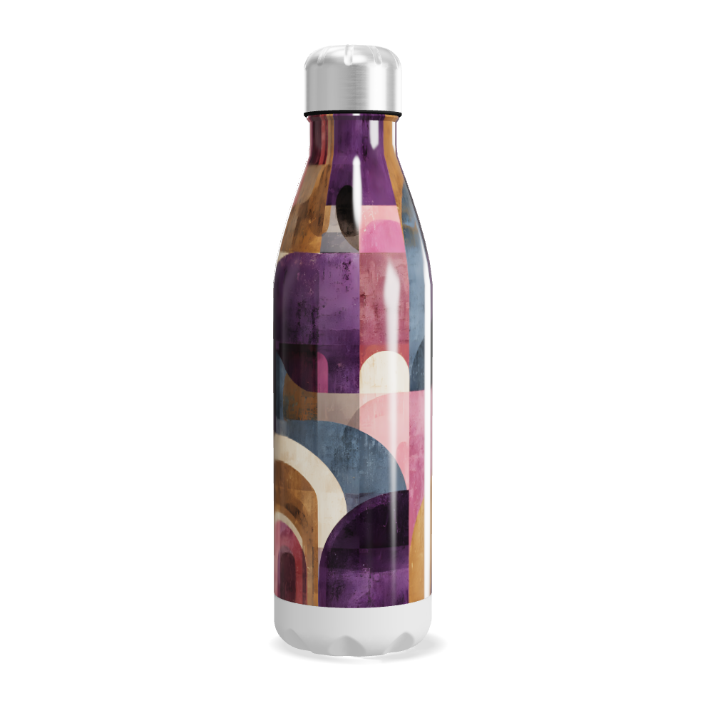 Garrafa Inox - Estampada Multicolorida
