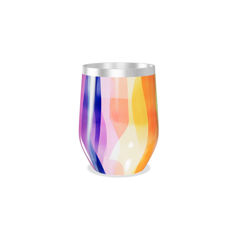 Copo Térmico Slim - Colorido Inox Multicolorido