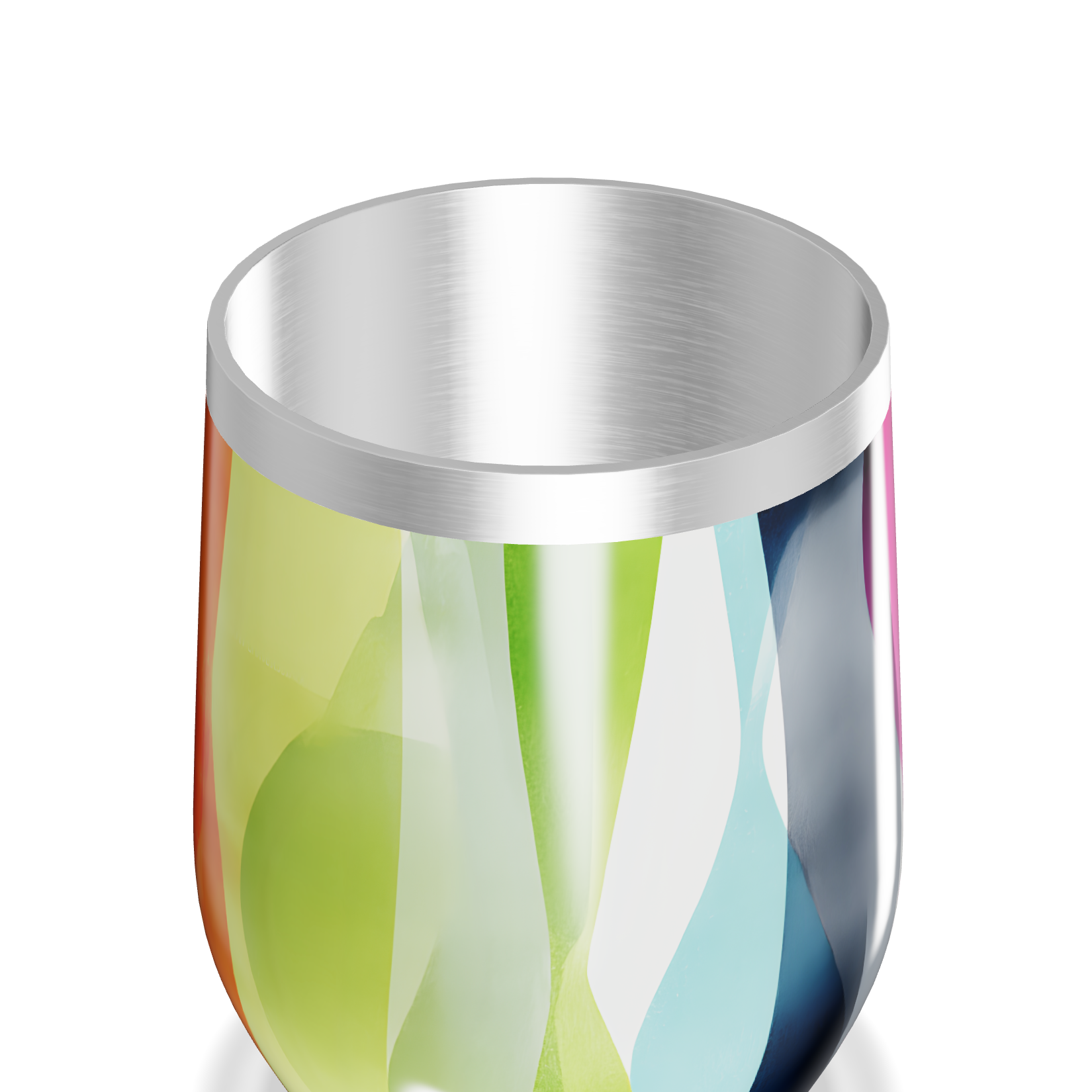 Copo Térmico Slim - Colorido Inox Multicolorido