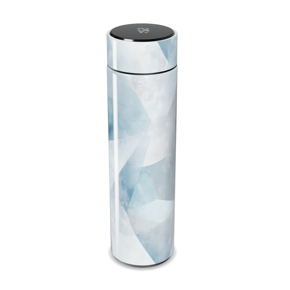 Garrafa Térmica Touch - Azul Geométrico