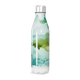 Garrafa Inox - Estampa Aquarela Verde