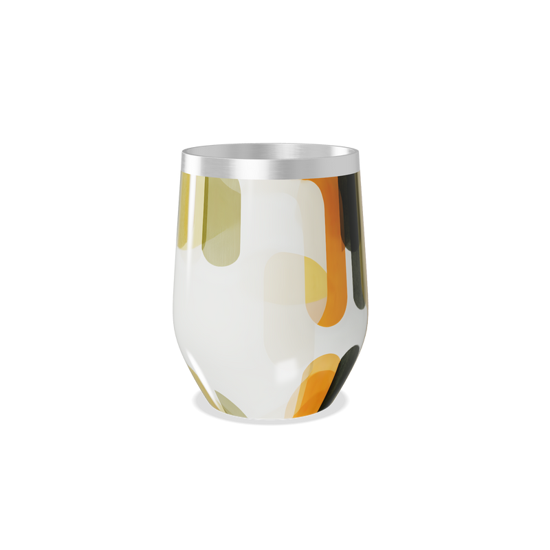 Copo Térmico Slim - Estampa Colorida Aço Inox