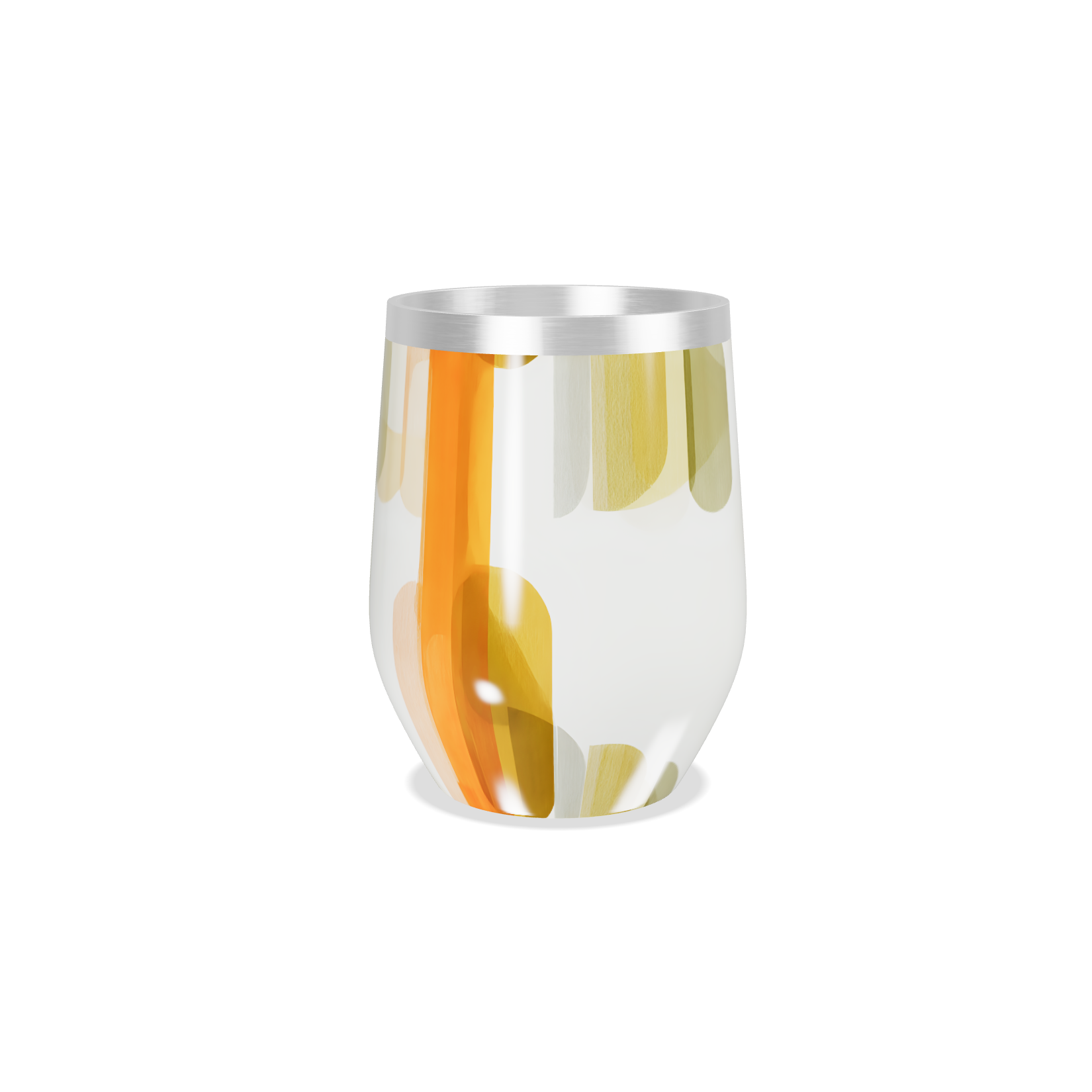 Copo Térmico Slim - Estampa Colorida Aço Inox