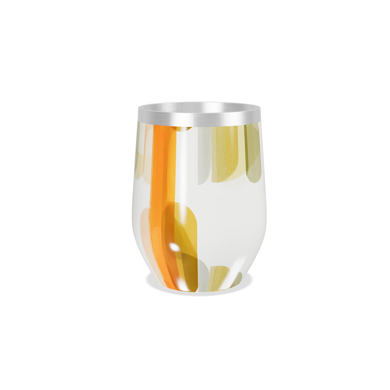 Copo Térmico Slim - Estampa Colorida Aço Inox