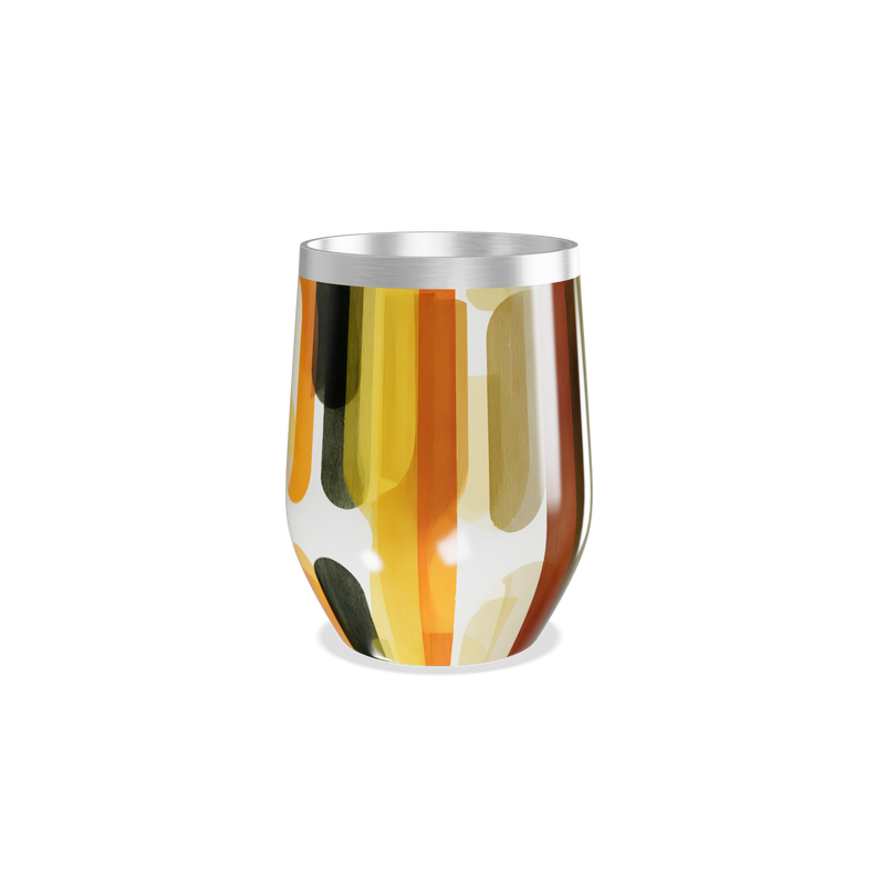 Copo Térmico Slim - Estampa Colorida Aço Inox