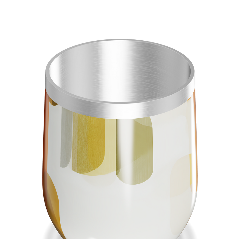 Copo Térmico Slim - Estampa Colorida Aço Inox