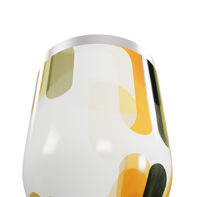 Copo Térmico Slim - Estampa Colorida Aço Inox