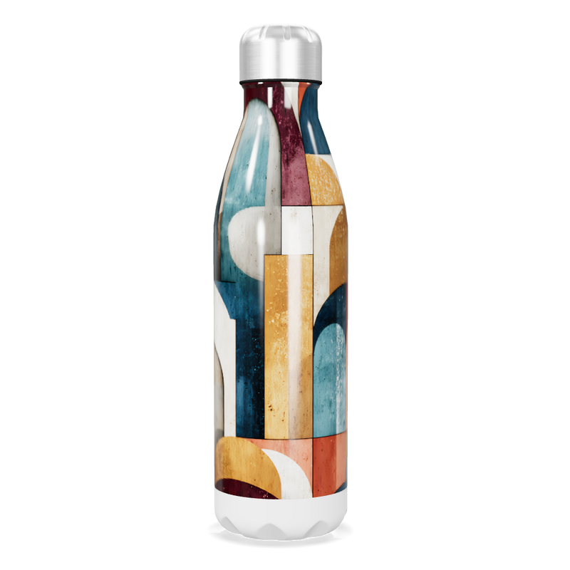 Garrafa Inox Estampada Multicolorida