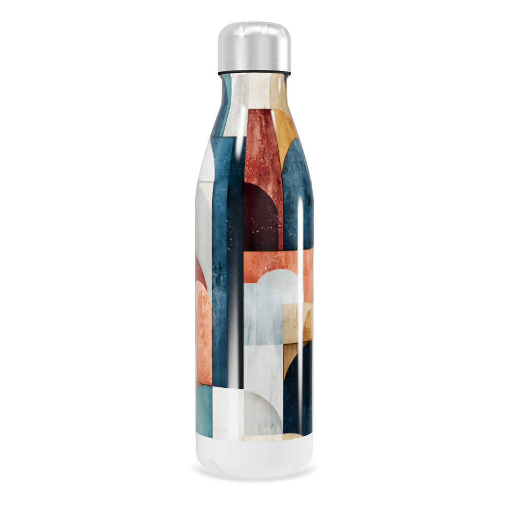 Garrafa Inox Estampada Multicolorida