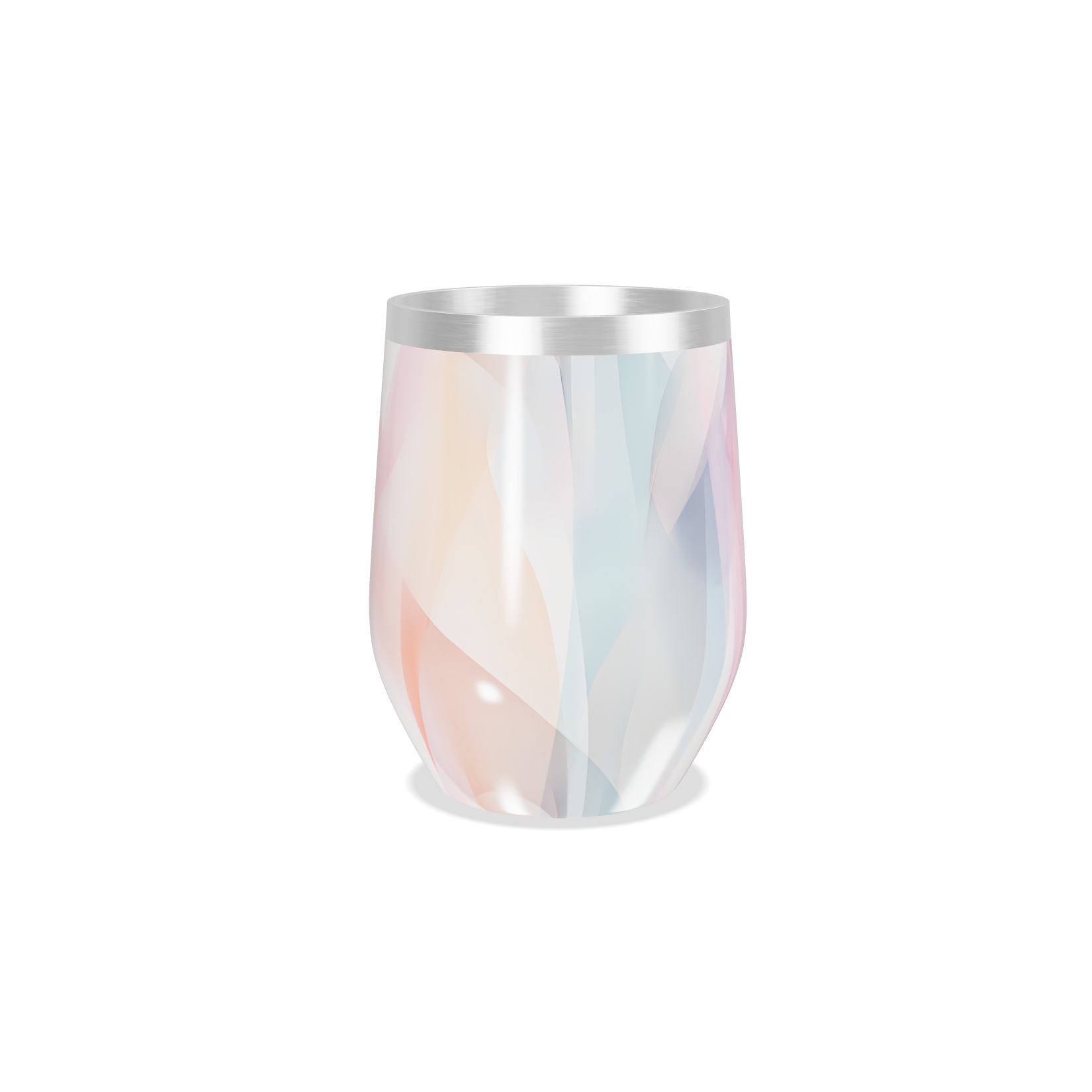 Copo Térmico Slim - Rosa Translúcido Aço Inox