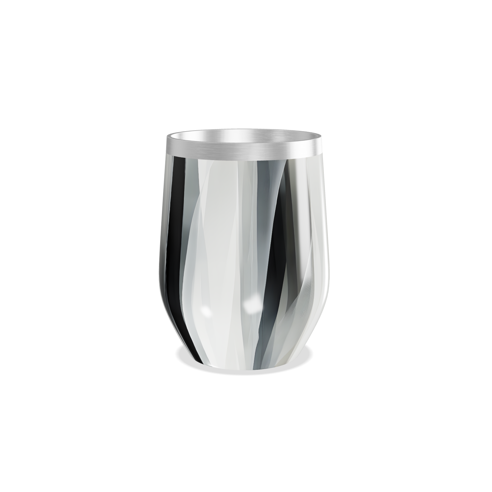 Copo Térmico Slim - Aço Inox Prateado