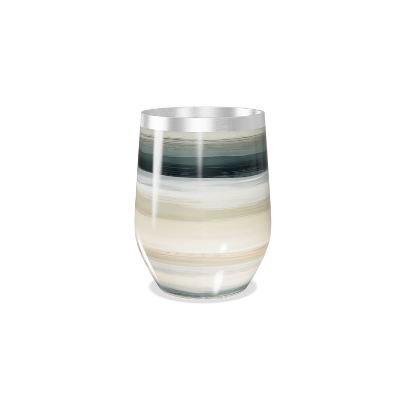 Copo Térmico Slim - Listrado Aço Inox