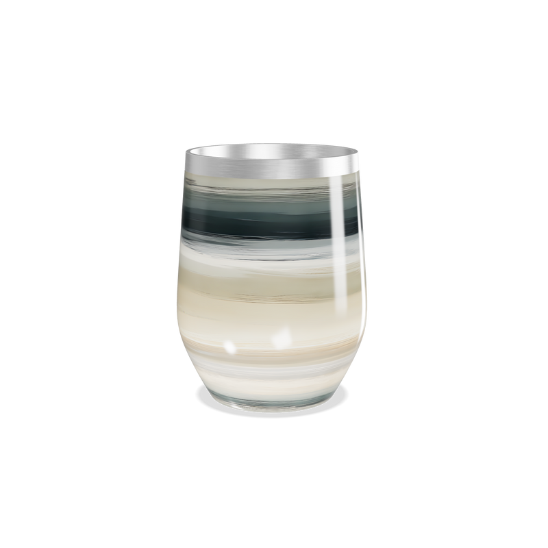 Copo Térmico Slim - Listrado Aço Inox