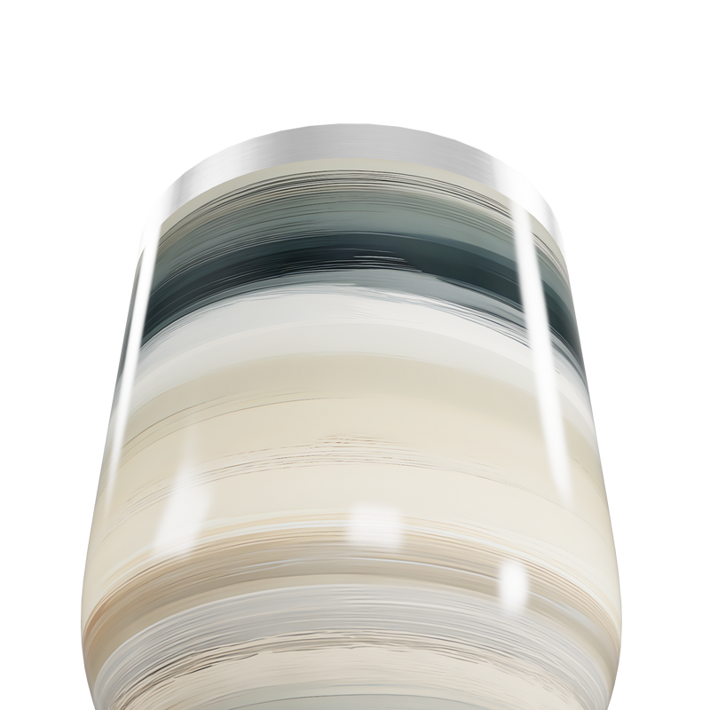 Copo Térmico Slim - Listrado Aço Inox