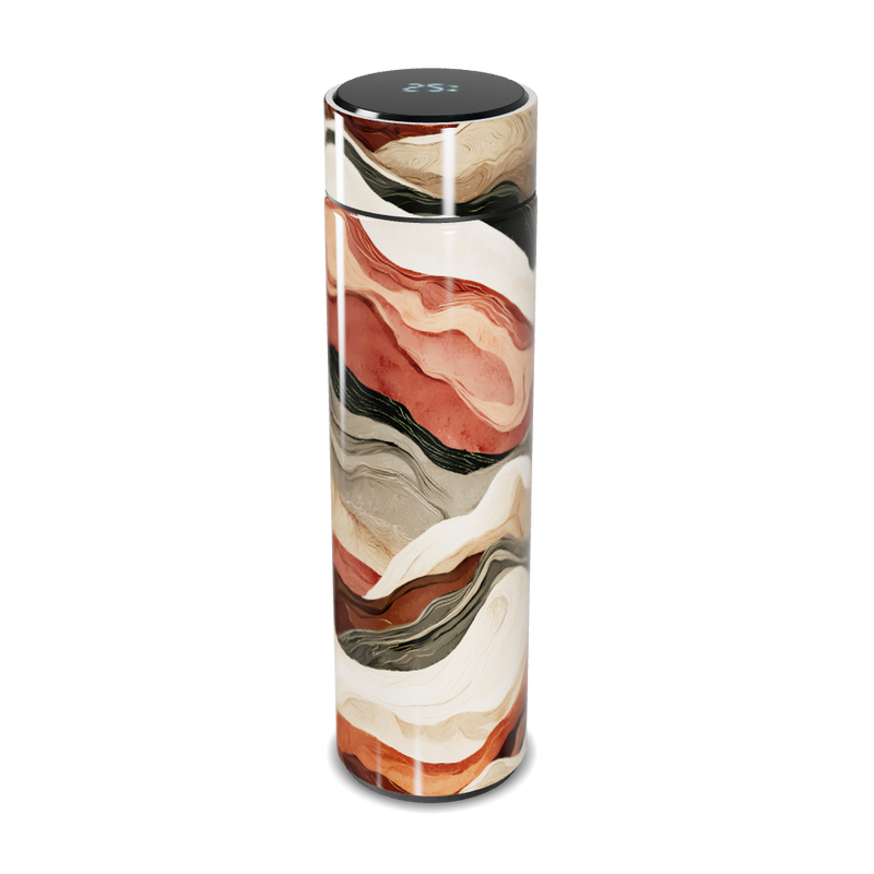 Garrafa Térmica Touch - Estampa Marmorizada