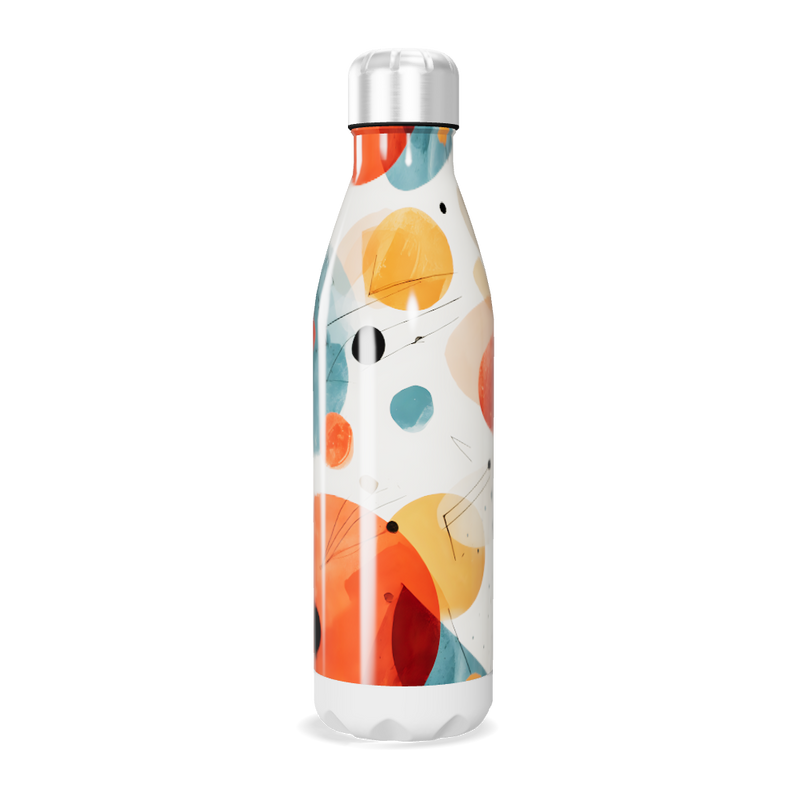 Garrafa Inox Estampada Colorida 750ml
