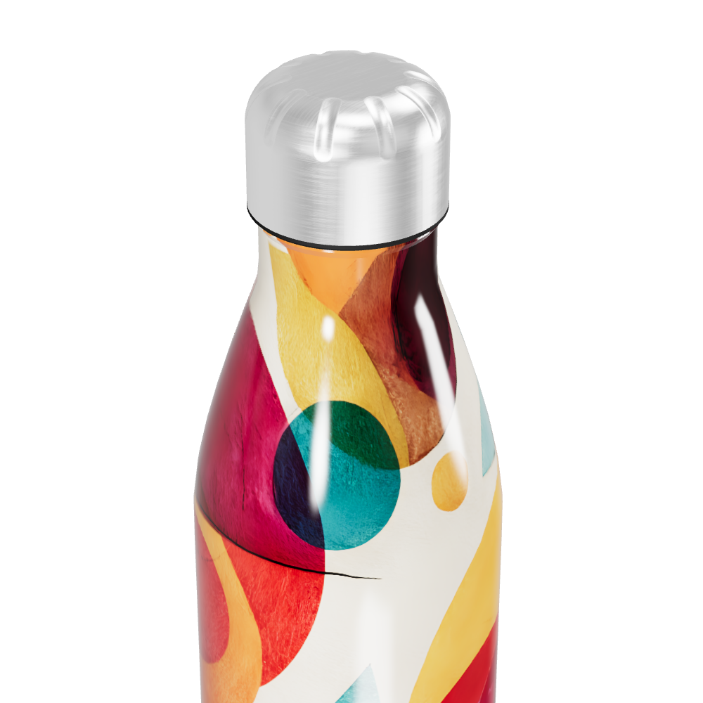 Garrafa Inox - Estampa Colorida