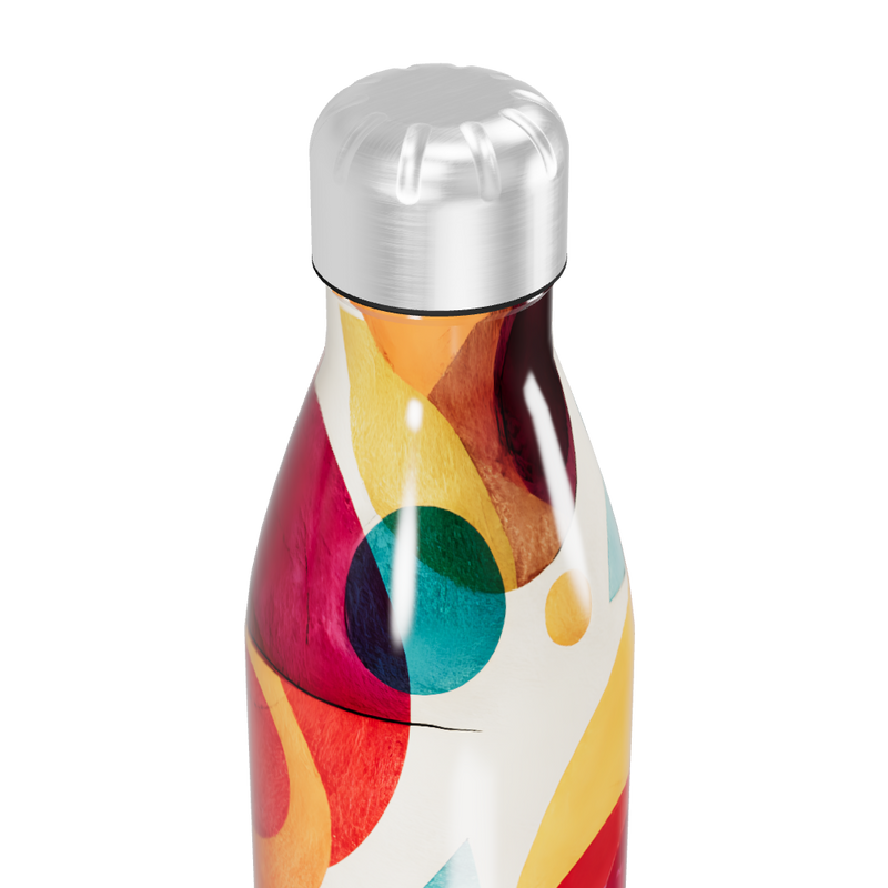 Garrafa Inox - Estampa Colorida