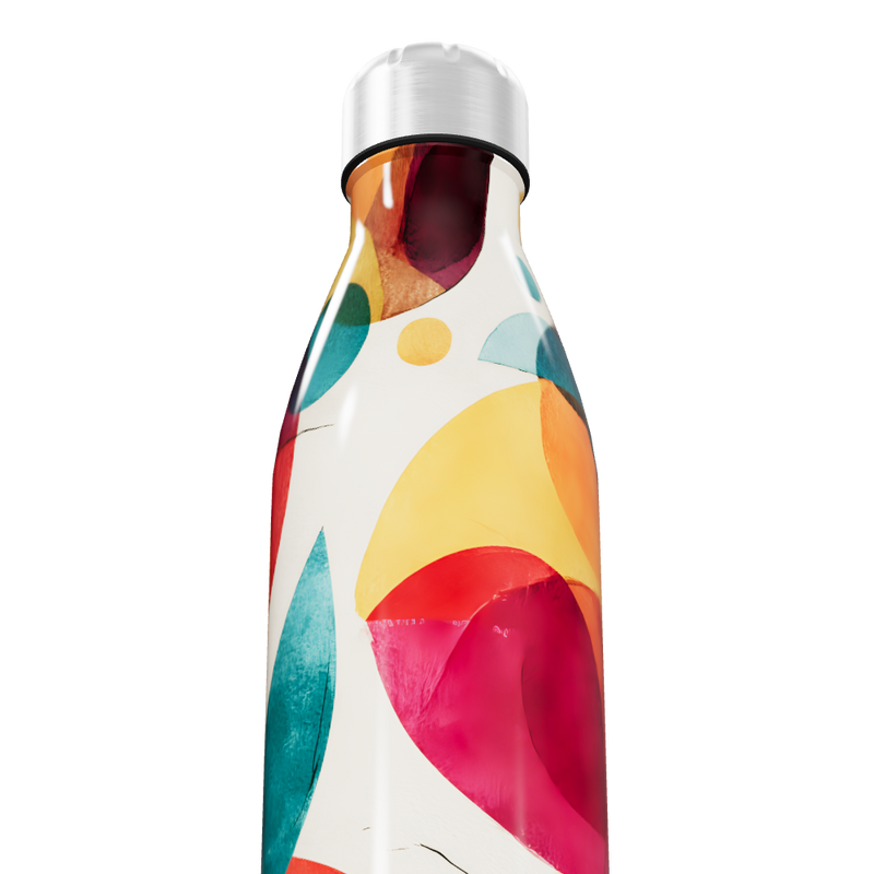 Garrafa Inox - Estampa Colorida
