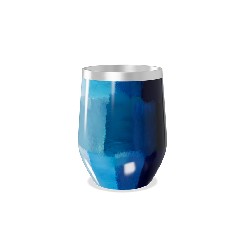 Copo Térmico Slim - Azul Metálico Inox