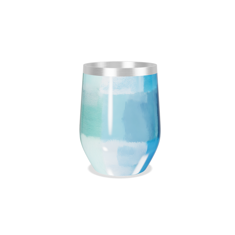 Copo Térmico Slim - Azul Metálico Inox