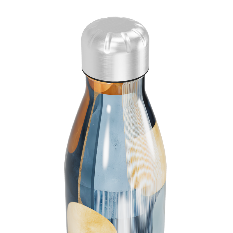 Garrafa Inox - Estampa Geométrica Colorida