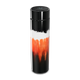 Garrafa Térmica Touch - Preto com Arte Laranja