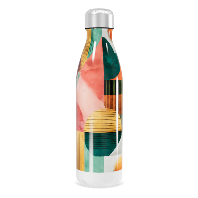 Garrafa Inox - Estampada Multicolorida