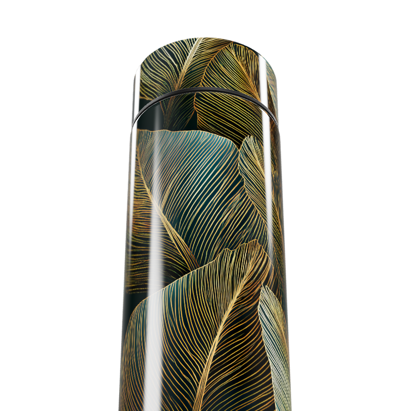 Garrafa Térmica Touch - Folhas Multicoloridas