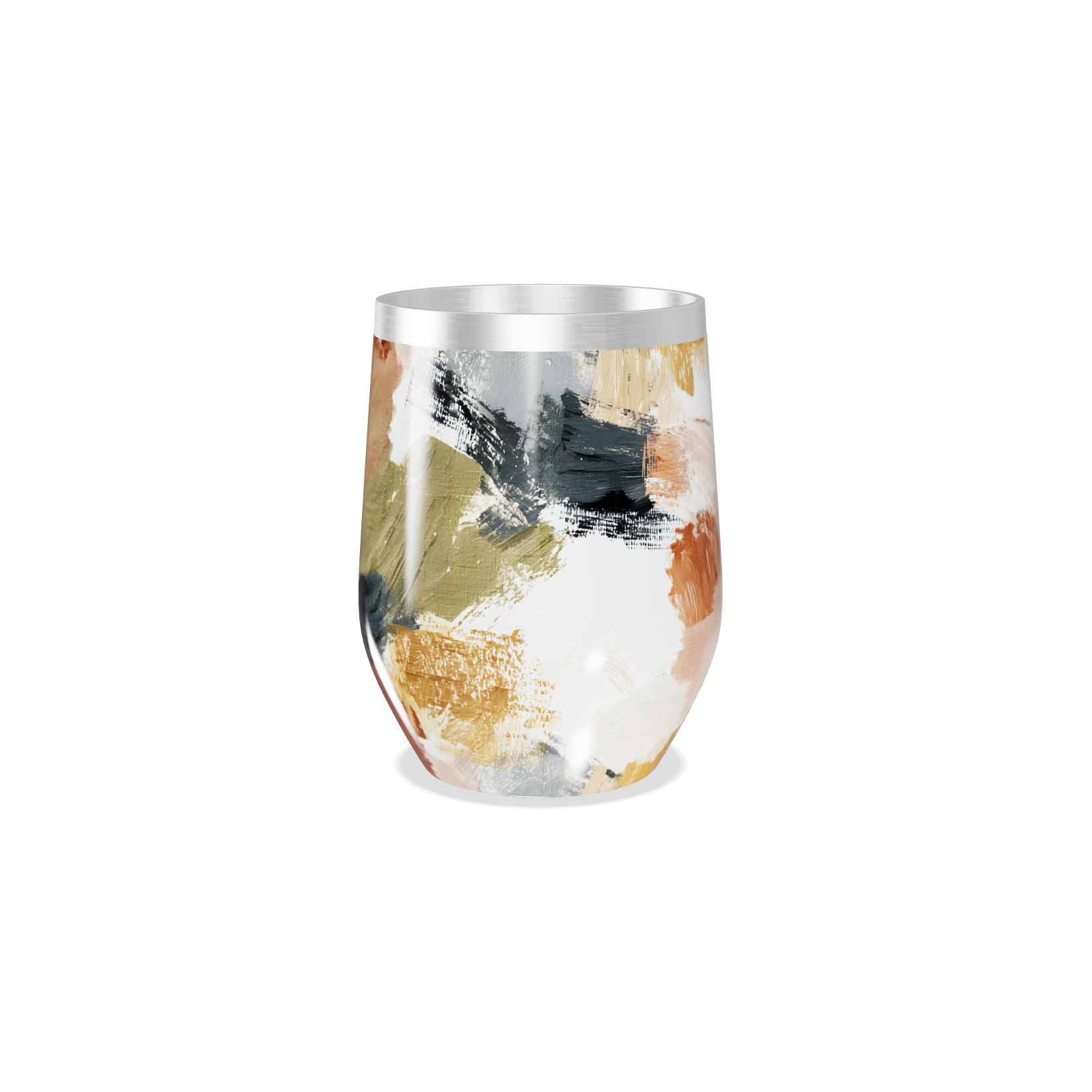 Copo Térmico Slim - Estampado Colorido Inox