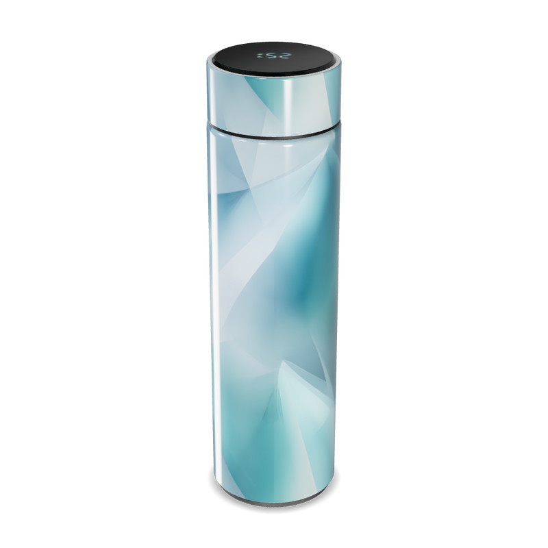 Garrafa Térmica Touch - Azul Geométrico