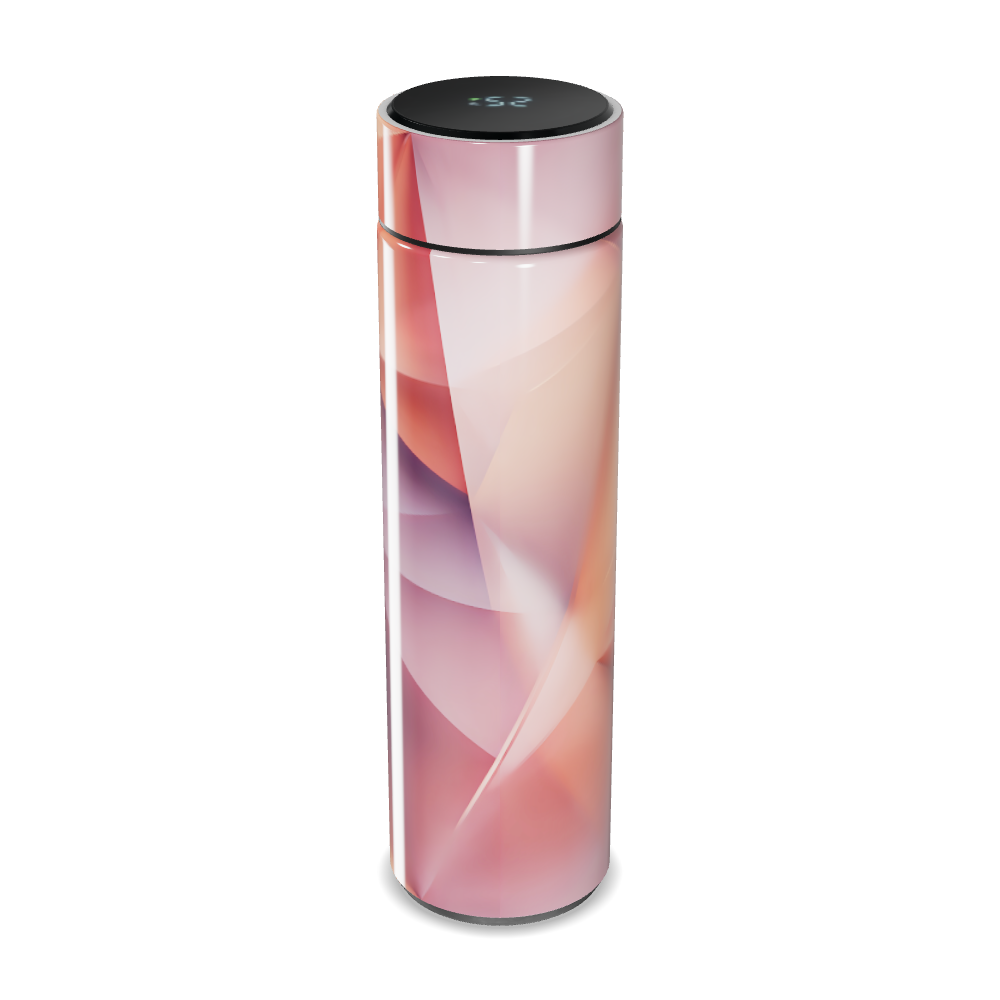 Garrafa Térmica Touch - Geométrica Rosa