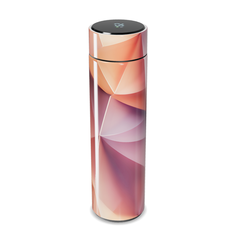 Garrafa Térmica Touch - Geométrica Rosa