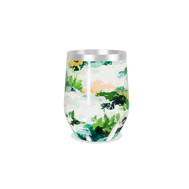 Copo Térmico Slim - Estampa Colorida Moderna