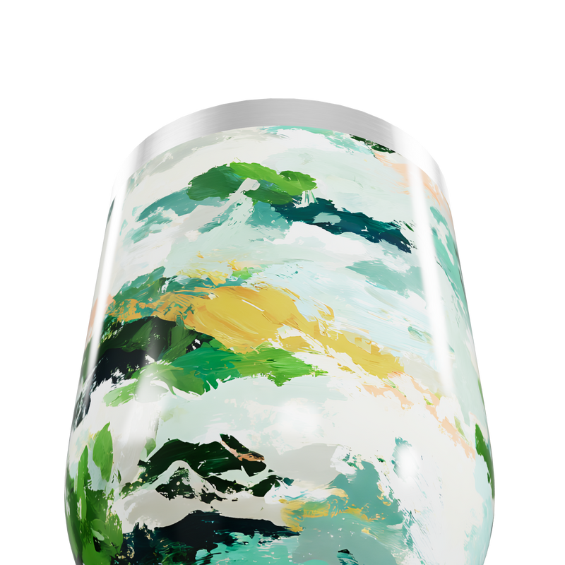 Copo Térmico Slim - Estampa Colorida Moderna