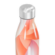 Garrafa Inox - Estampa Geométrica Laranja