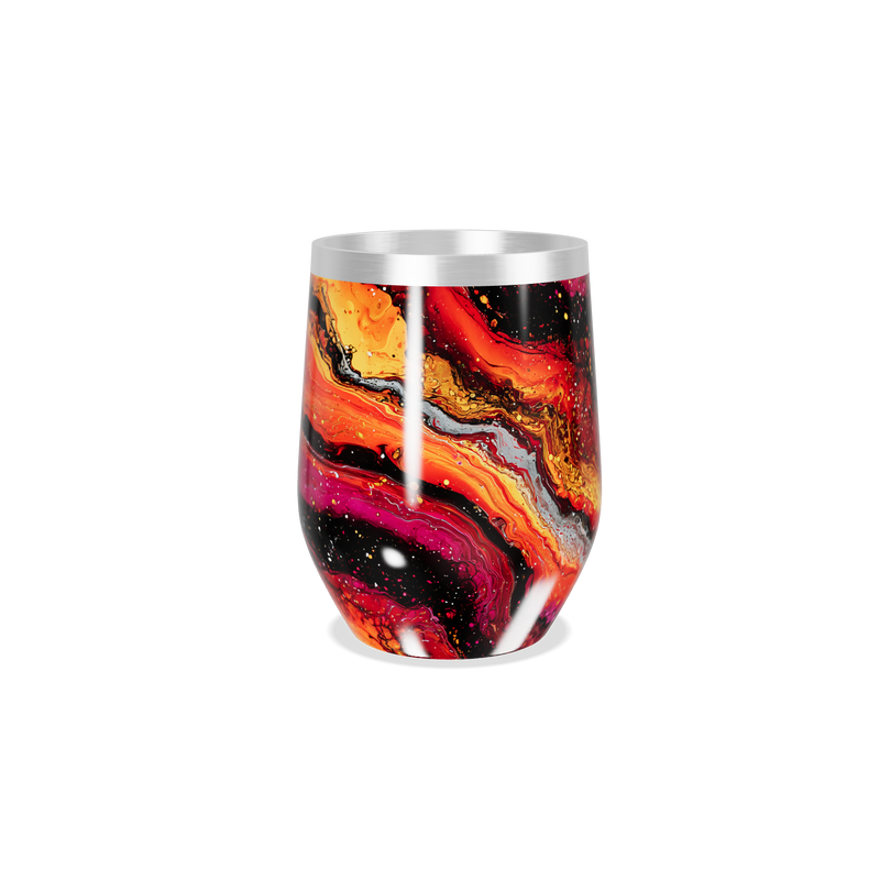 Copo Térmico Slim - Estampa Galáxia Colorida