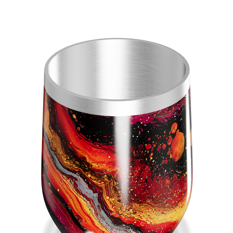 Copo Térmico Slim - Estampa Galáxia Colorida