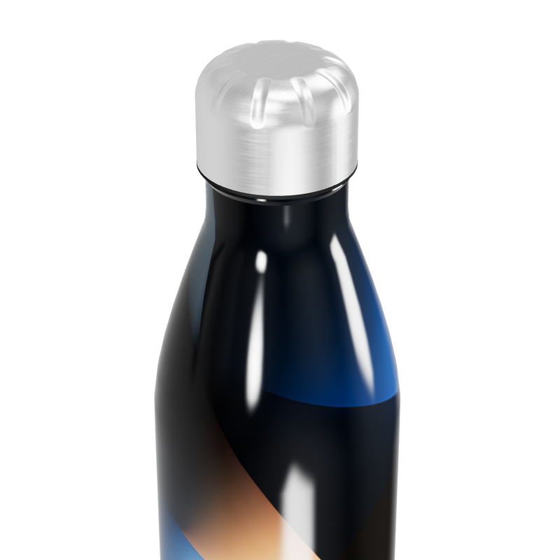 Garrafa Inox - Estampa Geométrica Colorida