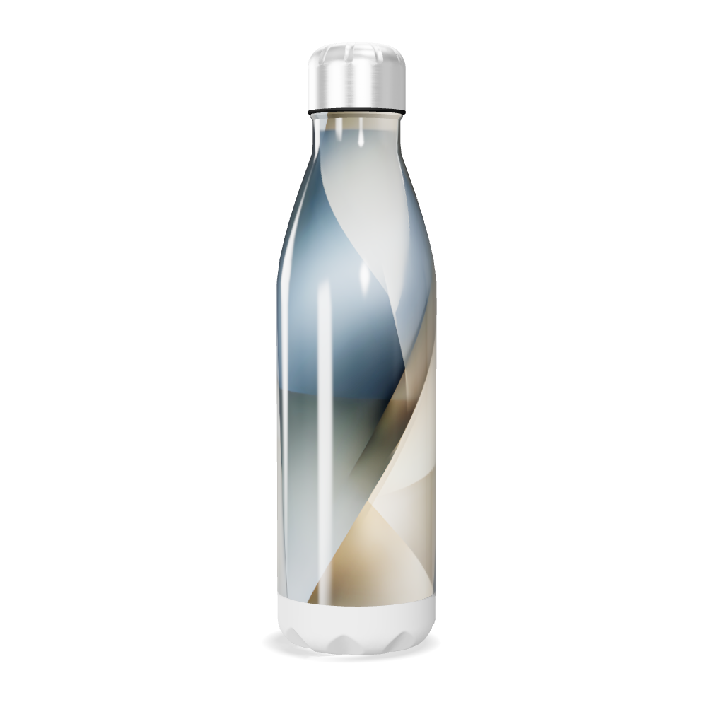 Garrafa Inox - Estampa Abstrata