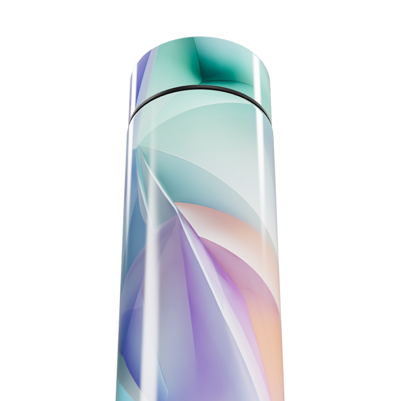 Garrafa Térmica Touch - Estampa Geométrica Colorida